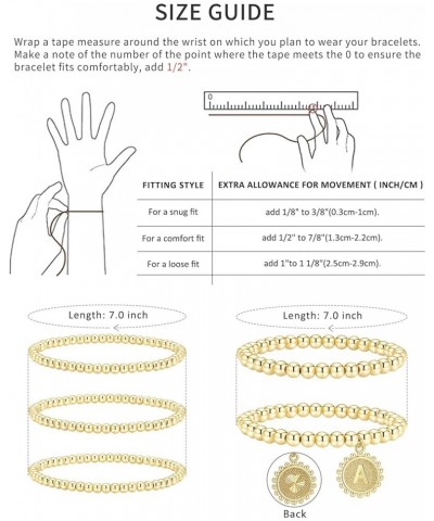 Dainty Gold Silver Chain Bracelets Set for Women Girls 14K/18K Real Gold Plated Layered Link Chain Bangle Bracelets Pack for ...