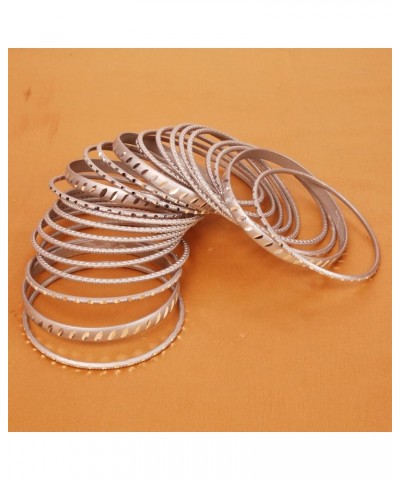 Indian Bollywood Fashion Handcrafted Cut Metal Grain Work Textured Wrist Beautifier Magical Designer Jewelry Bangle Bracelets...