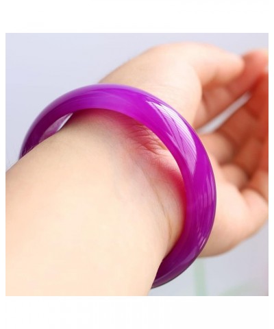 Natural Genuine Green Jade Bangle Bracelet for Women, Gift for Girl, with Certificate (Color : 56mm) 60mm $21.39 Bracelets