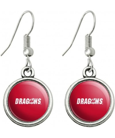 Minnesota State University Moorhead Secondary Logo Novelty Dangling Drop Charm Earrings $9.35 Earrings