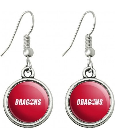 Minnesota State University Moorhead Secondary Logo Novelty Dangling Drop Charm Earrings $9.35 Earrings