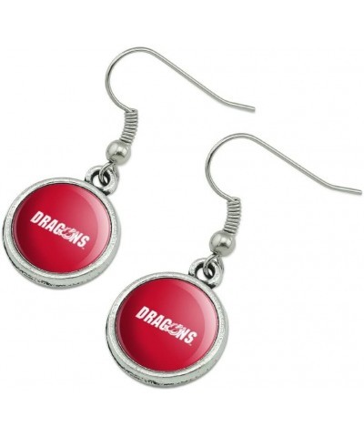 Minnesota State University Moorhead Secondary Logo Novelty Dangling Drop Charm Earrings $9.35 Earrings