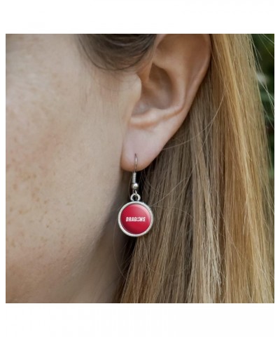 Minnesota State University Moorhead Secondary Logo Novelty Dangling Drop Charm Earrings $9.35 Earrings