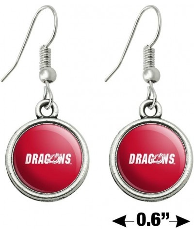 Minnesota State University Moorhead Secondary Logo Novelty Dangling Drop Charm Earrings $9.35 Earrings