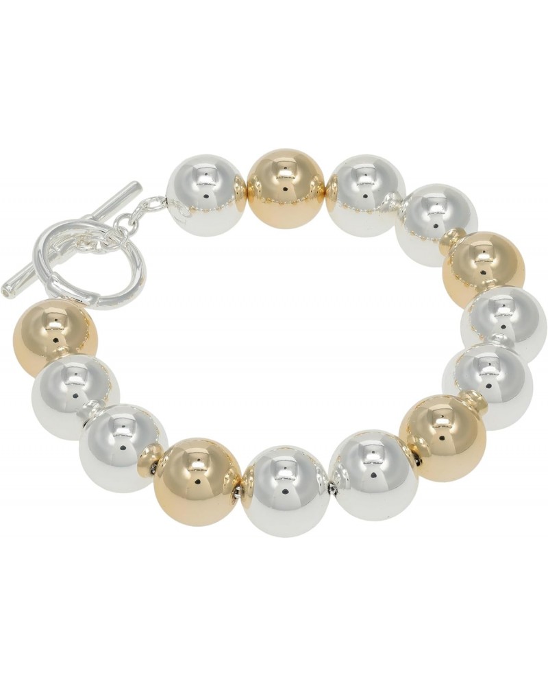 Bead Flex Bracelet Gold/Silver One Size $31.78 Bracelets