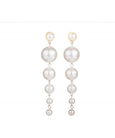 Pearl Earrings for Women Elegant Pearl Drop Earrings Long Tassel Pearl Earrings Pearl Star Earrings Heart Earrings Wedding Je...