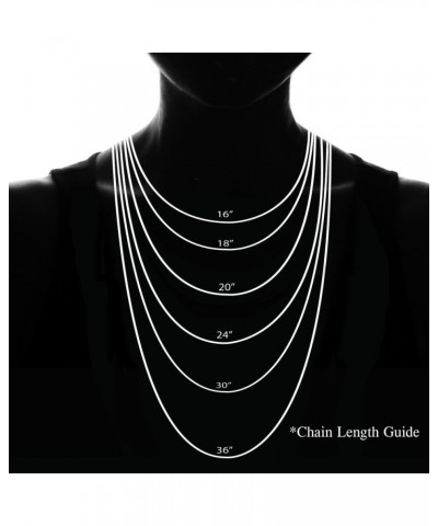 Sterling Silver 1.3mm Box Chain Dainty Necklace, 16-30 Inches 18.0 Inches Sterling Silver $11.79 Necklaces