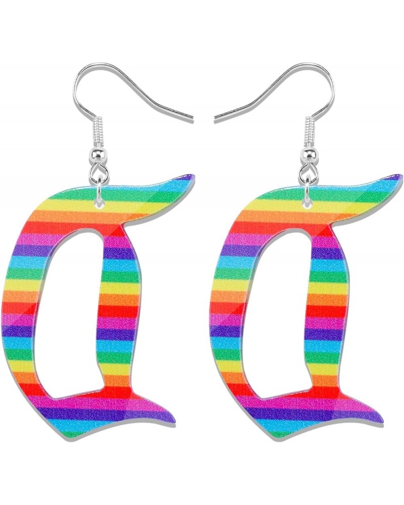 Mardi Gras Earrings Carnival Theme Acrylic Earrings for Women Girls Mardi Gras Party Jewelry Accessories MG-E $7.14 Earrings