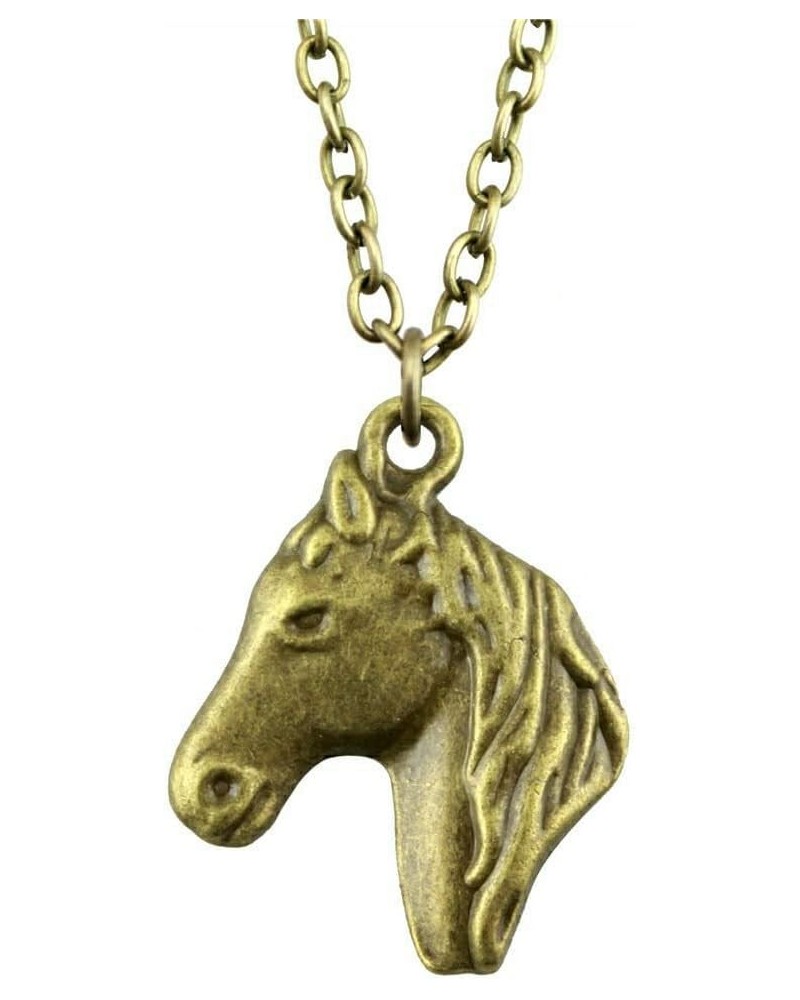 Unicorn Pegasus Necklaces For Women Chain Necklace Jewelry Accessories 1pcs-28x22mm-N-K1410-A11137 $4.19 Necklaces