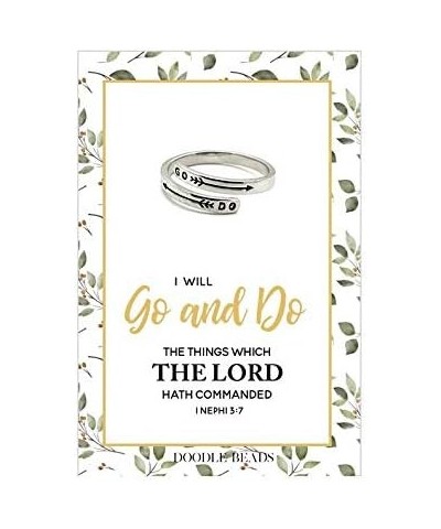 Go & Do Wrap Ring, Go and Do LDS 2020 Youth Theme, Jewelry, Go & Do Gifts for Young Women $8.63 Necklaces