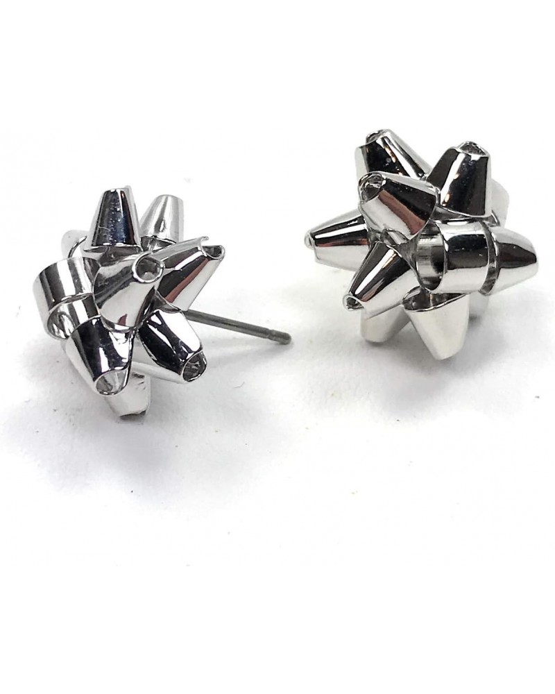 Kate Spade Bourgeois Bow Stud Earrings, Silvertone $19.18 Earrings