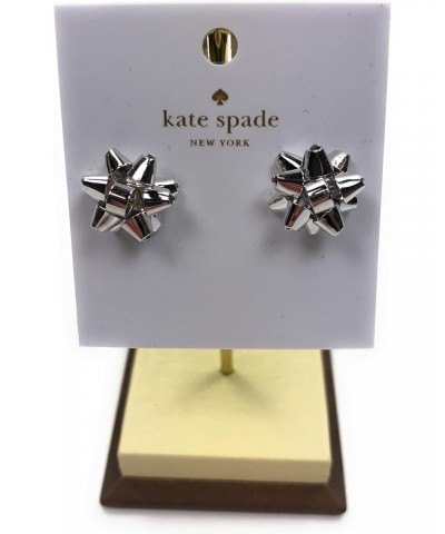 Kate Spade Bourgeois Bow Stud Earrings, Silvertone $19.18 Earrings