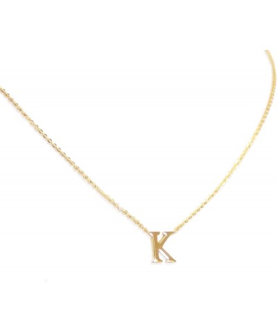 Classic Initial Necklace K $18.50 Necklaces