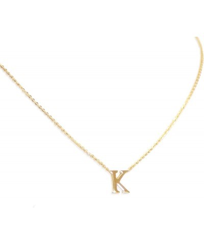 Classic Initial Necklace K $18.50 Necklaces