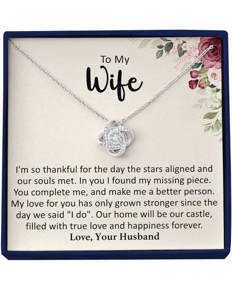 Anniversary Jewelry for Her Womens Necklaces – Luxurious Christmas Gifts for Wife – Soulmate Necklace for Women with Superb J...