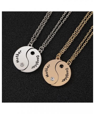 Mother Daughter Gifts for Birthday Mothers Day Yin Yang Necklace Gift for Women Mom Daughters Christmas Presents for Mommy Go...