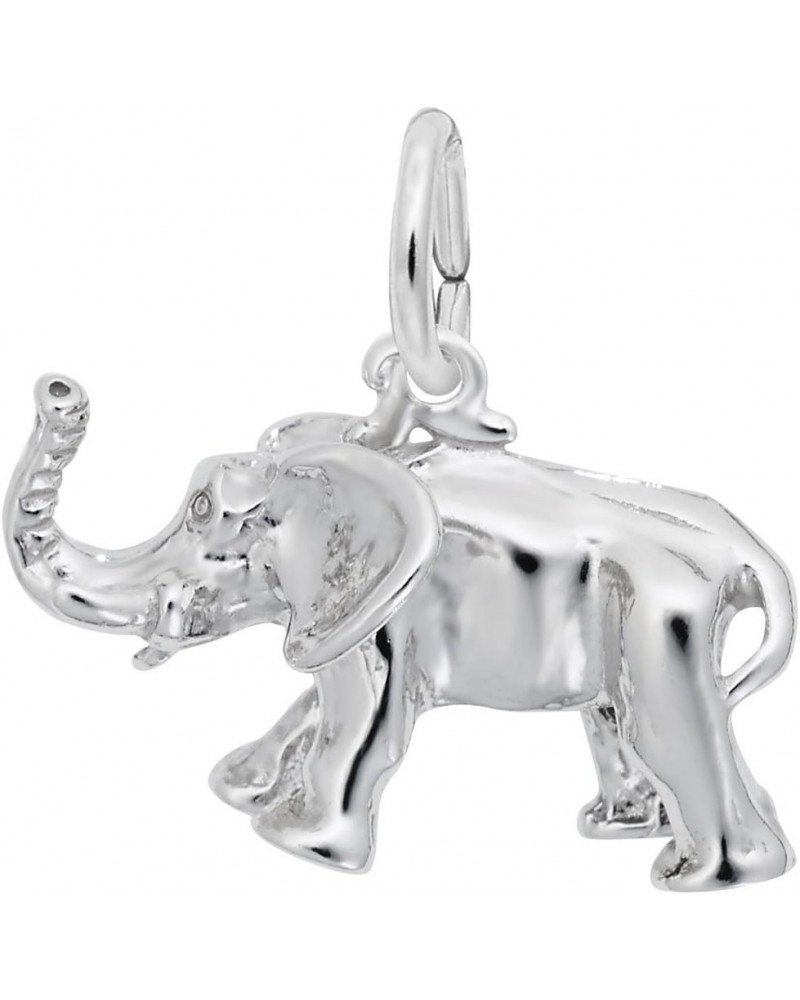 Elephant Charm, Charms for Bracelets and Necklaces Sterling Silver $24.78 Bracelets