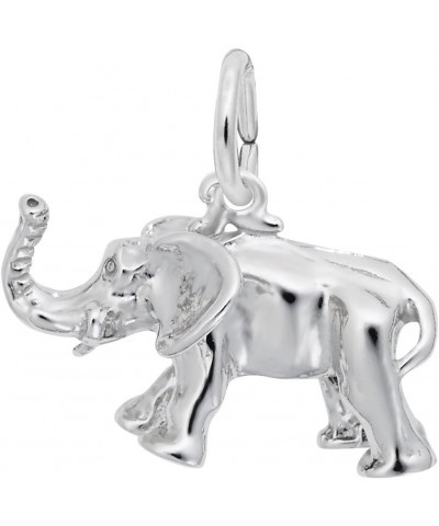 Elephant Charm, Charms for Bracelets and Necklaces Sterling Silver $24.78 Bracelets