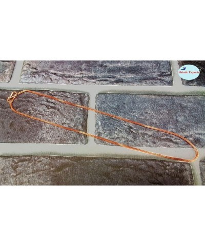 pure copper necklac hasli eneck chain for women Design 1 $14.10 Necklaces