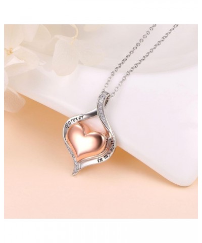 S925 Sterling Silver Heart Urn Memorial Ashes Keepsake Exquisite Cremation Pendant Necklace Ring Bracelet Heart Rose Gold $21...