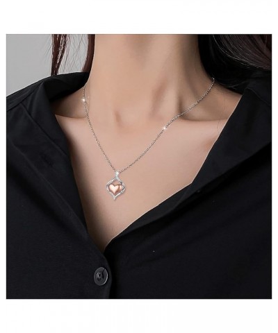 S925 Sterling Silver Heart Urn Memorial Ashes Keepsake Exquisite Cremation Pendant Necklace Ring Bracelet Heart Rose Gold $21...