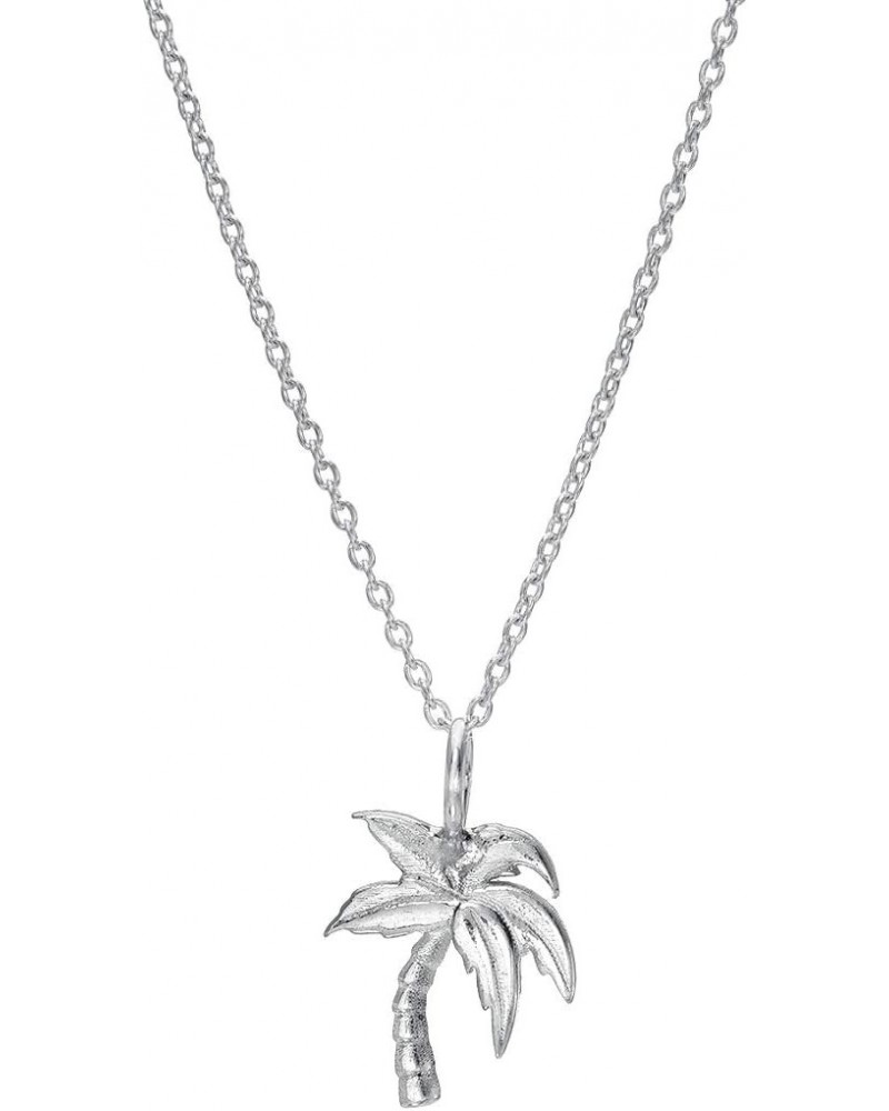 Sterling Silver Palm Tree Pendant Necklace, 18 $15.11 Necklaces