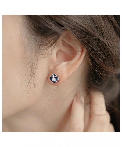 Sterling Silver Rabbit Bunny Statement Stud Earrings/Screw Back $7.50 Earrings