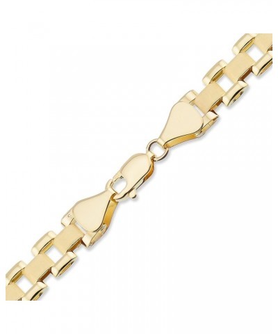 10K Real Gold 6 MM, 8 MM, 10 MM, 12 MM, Presidential Watch Band Style Link Chain Necklace 6 MM 18 inches $446.99 Necklaces