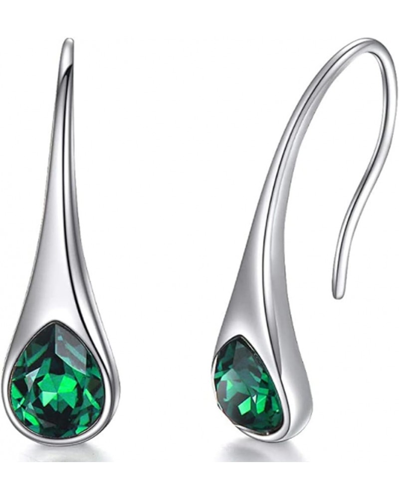 Dangle Earrings Women Long Dangle Elegant Earrings Dress Up Lightweight Green $2.66 Earrings