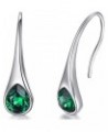 Dangle Earrings Women Long Dangle Elegant Earrings Dress Up Lightweight Green $2.66 Earrings