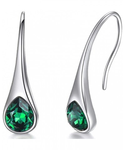 Dangle Earrings Women Long Dangle Elegant Earrings Dress Up Lightweight Green $2.66 Earrings