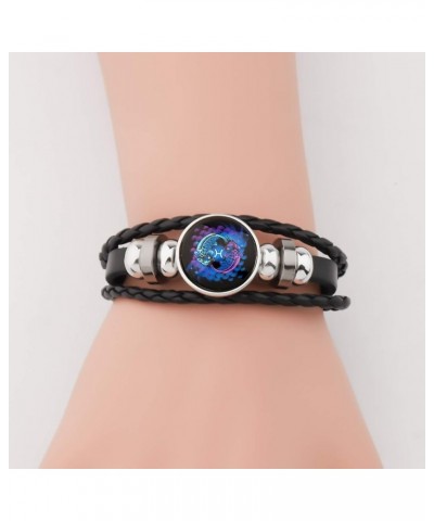 Birthday Gift Zodiac Sign Bracelet Zodiac Jewelry Gift for Women Men Pisces $10.56 Bracelets